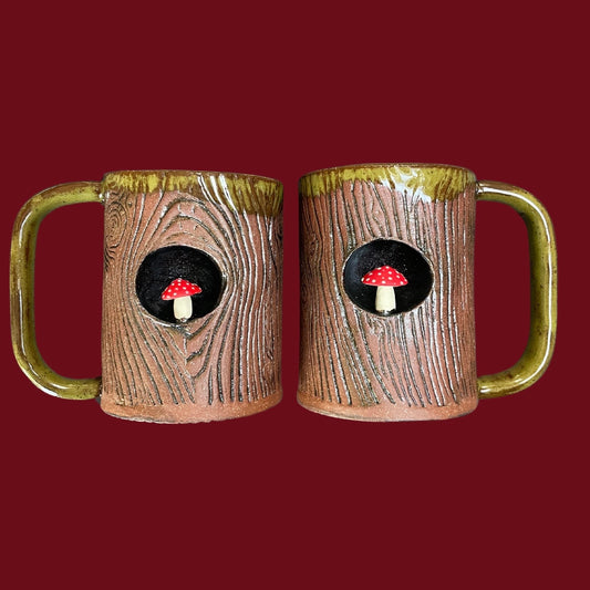 Made to Order: Tree Mug with Mushroom