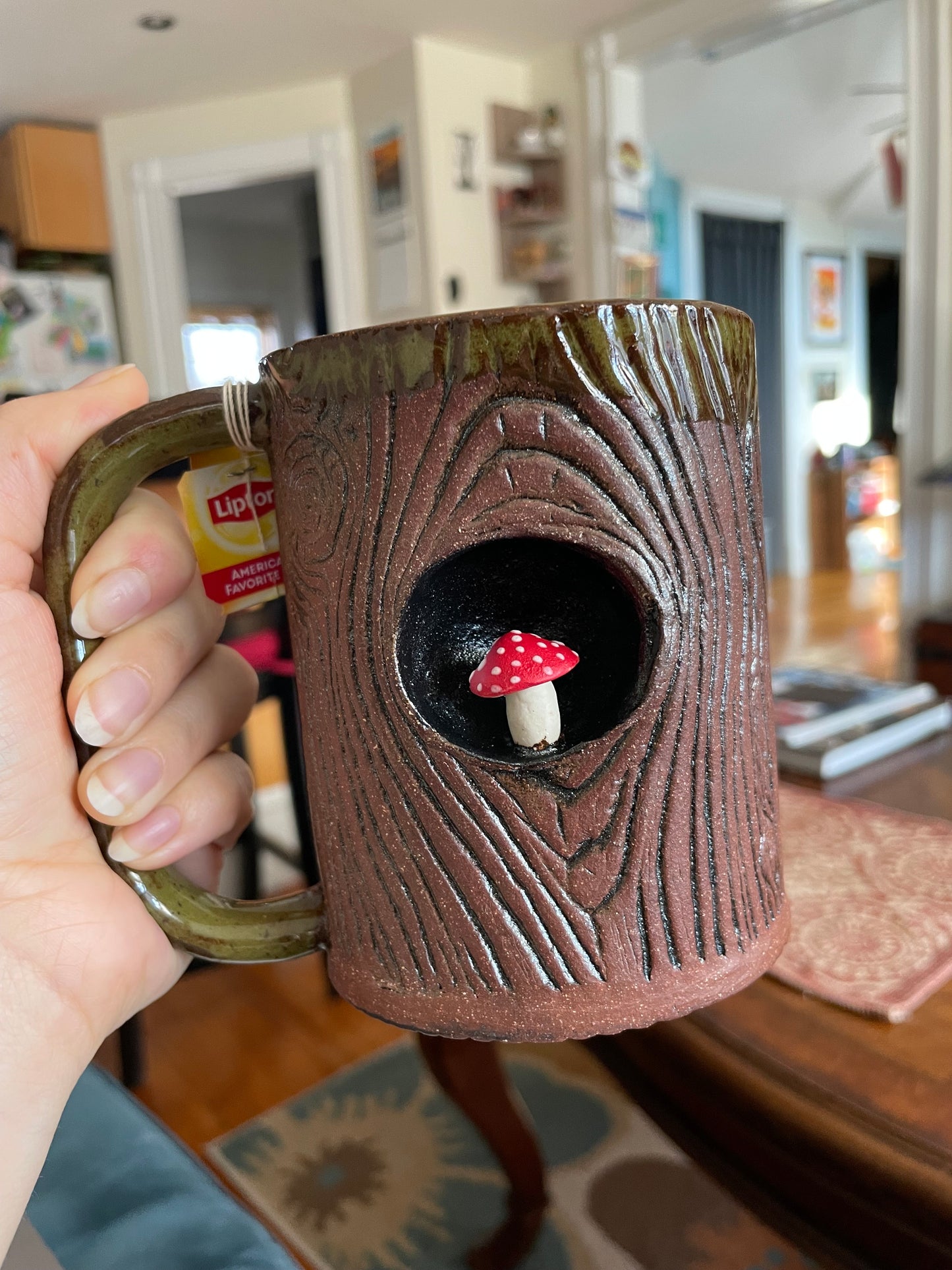 Made to Order: Tree Mug with Mushroom